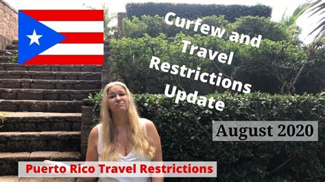 puerto rico traveling restrictions